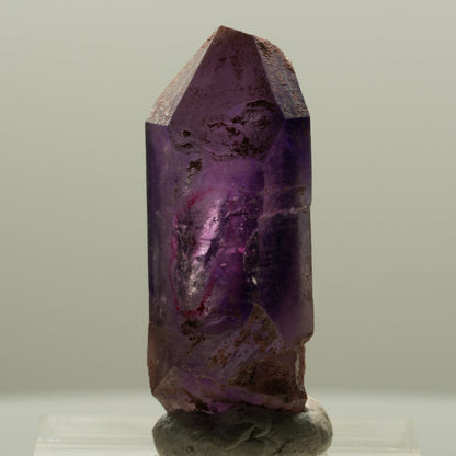 Enhydro Skelett Phantom Amethyst Spitze, 1x Blase Brandberg, Namibia 32*12*11mm #14130