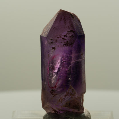 Enhydro Skelett Phantom Amethyst Spitze, 1x Blase Brandberg, Namibia 32*12*11mm #14130