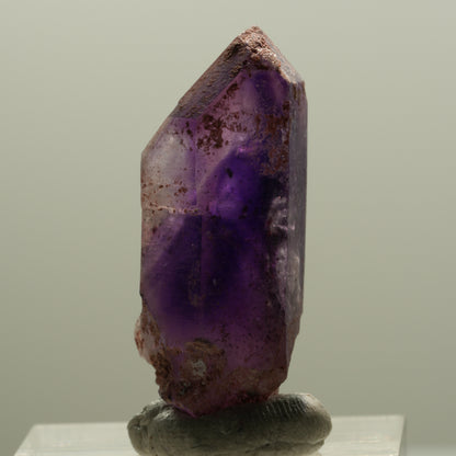 Enhydro Skelett Phantom Amethyst Spitze, 1x Blase Brandberg, Namibia 32*12*11mm #14130