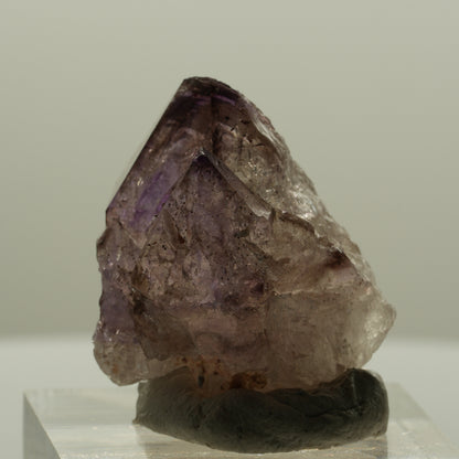 Seltene Phantom Skelett Amethyst mit Eisen Spitze Brandberg, Namibia 27*23*18mm #14132