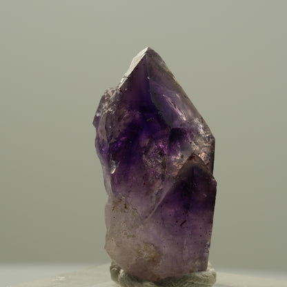 Seltene Phantom Skelett Amethyst mit Eisen Spitze Brandberg, Namibia 30*14*15mm #14136