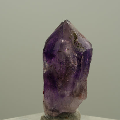 Seltene Phantom Skelett Amethyst mit Eisen Spitze Brandberg, Namibia 30*14*15mm #14136