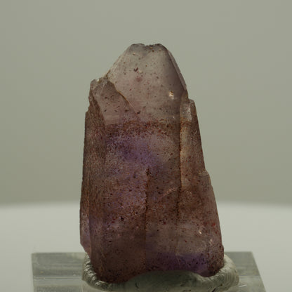 Seltene Phantom Skelett Amethyst mit Eisen Spitze Brandberg, Namibia 30*19*10mm #14137