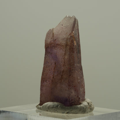 Seltene Phantom Skelett Amethyst mit Eisen Spitze Brandberg, Namibia 30*19*10mm #14137