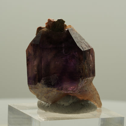 Seltene Phantom Amethyst Skelett Zepter Spitze Brandberg, Namibia 36*24*21mm #14139