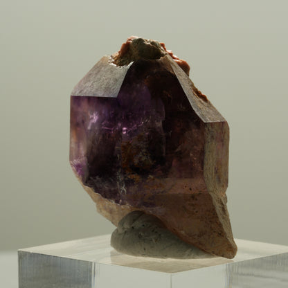 Seltene Phantom Amethyst Skelett Zepter Spitze Brandberg, Namibia 36*24*21mm #14139