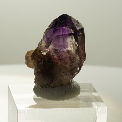 Seltene Skelett Phantom Amethyst Spitze Brandberg, Namibia 27*23*15mm #14140