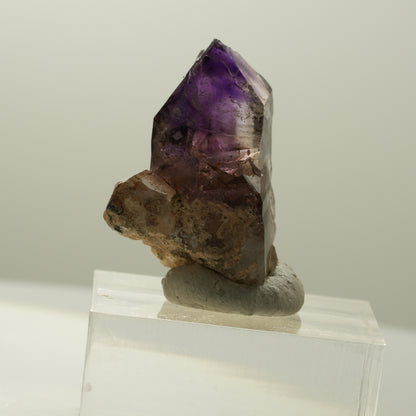 Seltene Skelett Phantom Amethyst Spitze Brandberg, Namibia 27*23*15mm #14140
