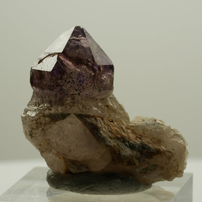 Seltene Phantom Amethyst Skelett Zepter Spitze Brandberg, Namibia 32*21*20mm #14142