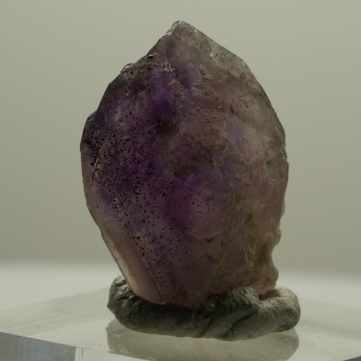 Seltene Skelett Phantom Amethyst Spitze Brandberg, Namibia 23*16*12mm #14143