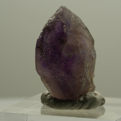 Seltene Skelett Phantom Amethyst Spitze Brandberg, Namibia 23*16*12mm #14143