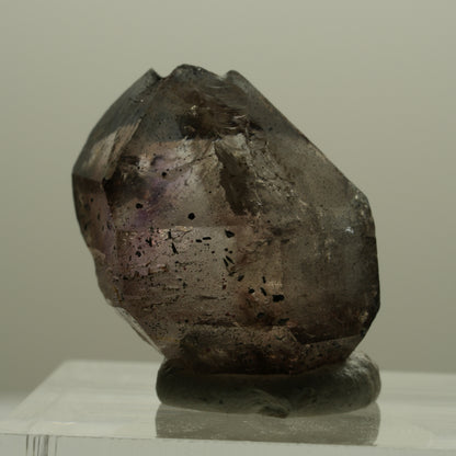 Seltene Phantom Amethyst mit Eisen Spitze Goboboseb, Namibia 23*18*13mm #14144