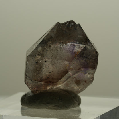 Seltene Phantom Amethyst mit Eisen Spitze Goboboseb, Namibia 23*18*13mm #14144