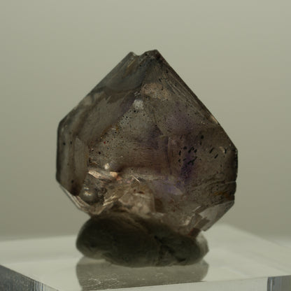Seltene Phantom Amethyst mit Eisen Spitze Goboboseb, Namibia 23*18*13mm #14144
