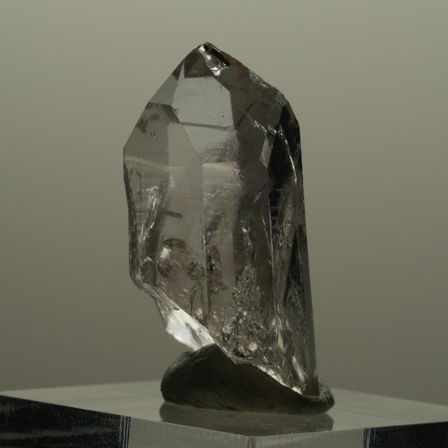 Klare Phantom Amethyst Spitze Streep Mine, Goboboseb, Namibia 30*16*10mm #14147