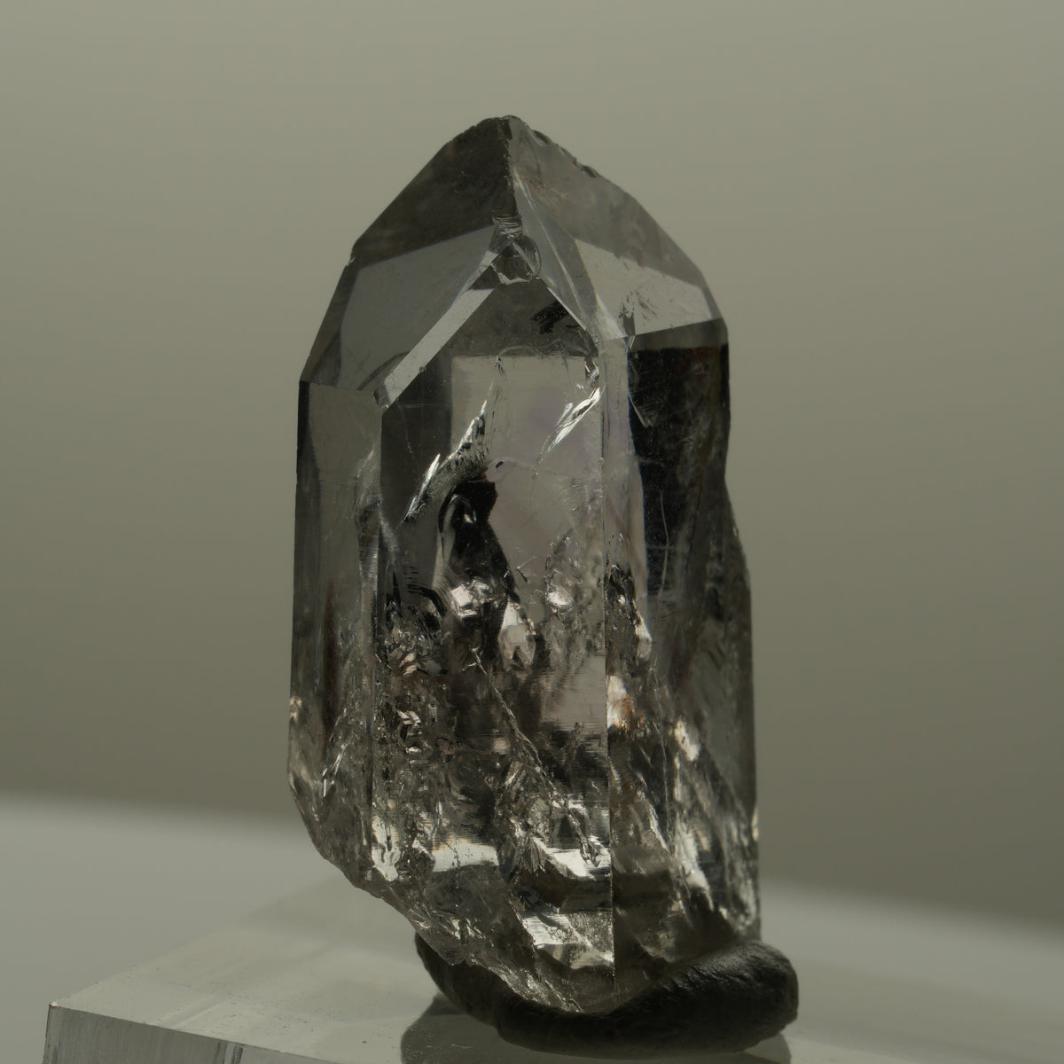 Klare Phantom Amethyst Spitze Streep Mine, Goboboseb, Namibia 30*16*10mm #14147