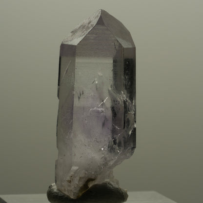 Klare Lemurian Phantom Amethyst Spitze Streep Mine, Goboboseb, Namibia 35*14*11mm #14148