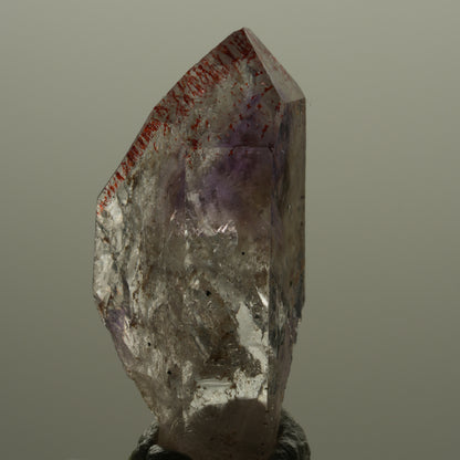Harlekin Phantom Amethyst Spitze Streep Mine Goboboseb Namibia 35*15*14mm #14150
