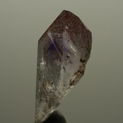 Harlekin Phantom Amethyst Spitze Streep Mine Goboboseb Namibia 35*15*14mm #14150