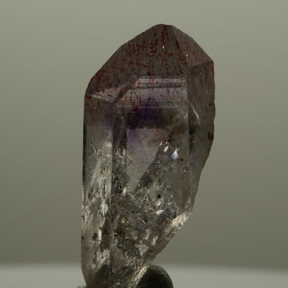 Harlekin Phantom Amethyst Spitze Streep Mine Goboboseb Namibia 35*15*14mm #14150