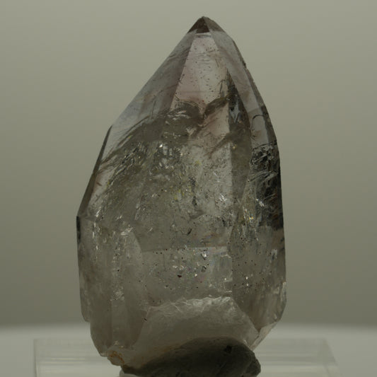 Phantom Rauchquarz mit gelbem Einschluss, Hämatit Streep Mine Goboboseb Namibia 35*20*20mm #14153