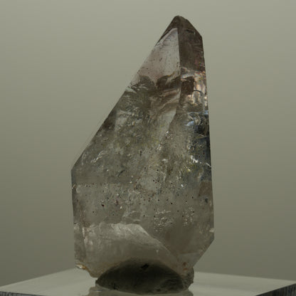 Phantom Rauchquarz mit gelbem Einschluss, Hämatit Streep Mine Goboboseb Namibia 35*20*20mm #14153