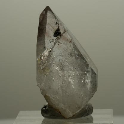 Phantom Rauchquarz mit gelbem Einschluss, Hämatit Streep Mine Goboboseb Namibia 35*20*20mm #14153