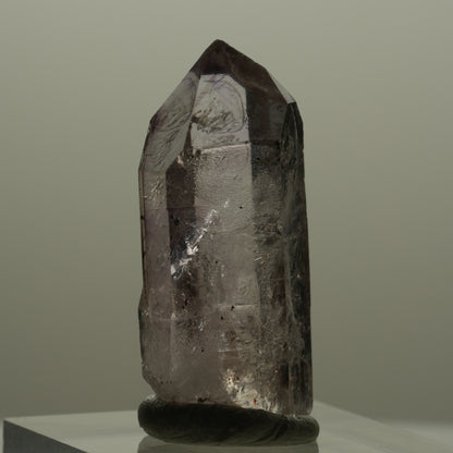 Seltene Skelett Phantom Amethyst mit Hämatit Streep Mine Goboboseb Namibia 35*14*11mm #14154