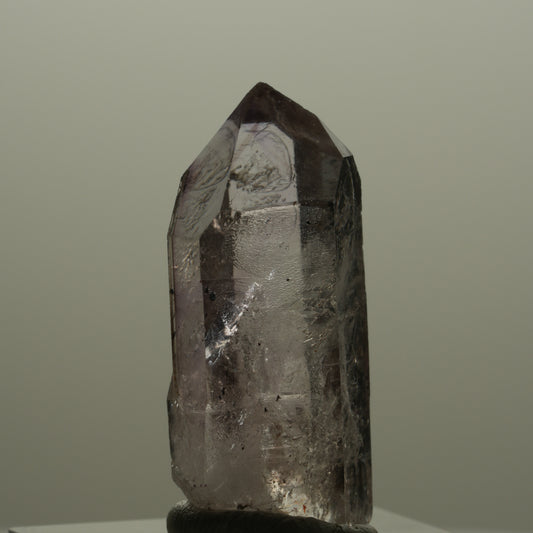 Seltene Skelett Phantom Amethyst mit Hämatit Streep Mine Goboboseb Namibia 35*14*11mm #14154