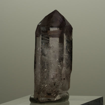 Seltene Skelett Phantom Amethyst mit Hämatit Streep Mine Goboboseb Namibia 35*14*11mm #14154