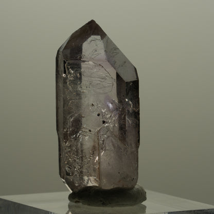 Seltene Skelett Phantom Amethyst mit Hämatit Streep Mine Goboboseb Namibia 35*14*11mm #14154