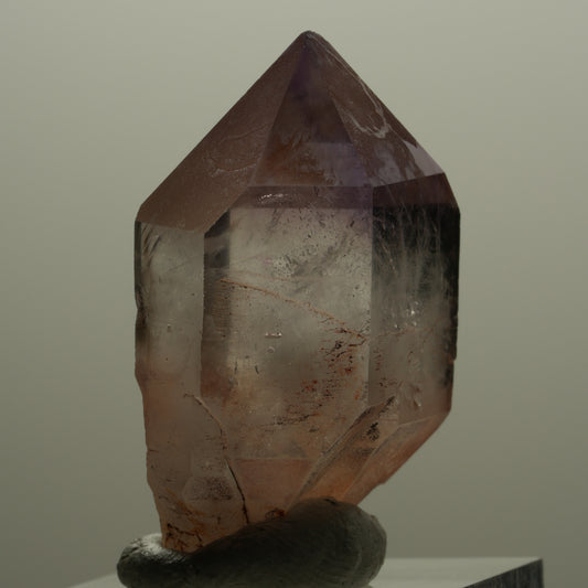 Skelett Phantom Amethyst Doppelender Zepter Spitze Goboboseb, Namibia 38*23*17mm #14155