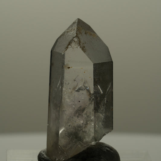 Klare Phantom Rauchquarz Spitze Streep Mine, Goboboseb, Namibia 30*12*12mm #14156