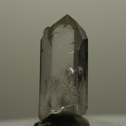 Klare Phantom Rauchquarz Spitze Streep Mine, Goboboseb, Namibia 30*12*12mm #14156