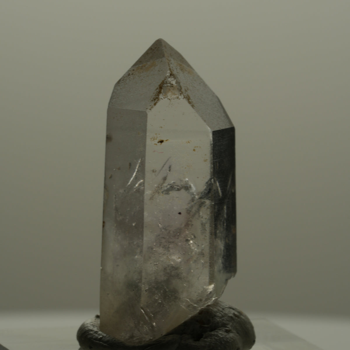 Klare Phantom Rauchquarz Spitze Streep Mine, Goboboseb, Namibia 30*12*12mm #14156