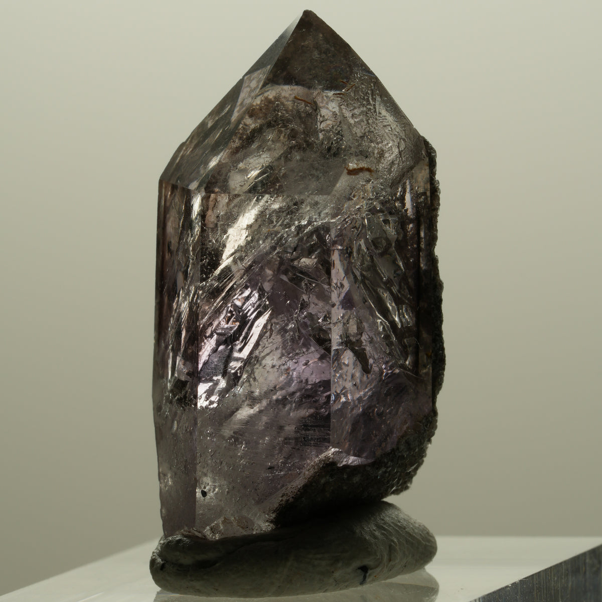 Klare Phantom Amethyst Spitze Streep Mine Goboboseb Namibia 34*20*14mm #14158
