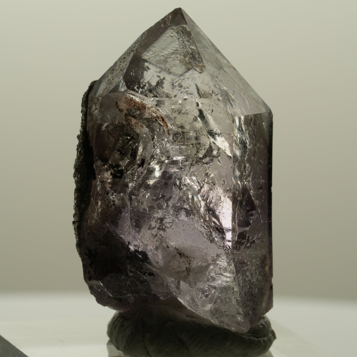 Klare Phantom Amethyst Spitze Streep Mine Goboboseb Namibia 34*20*14mm #14158