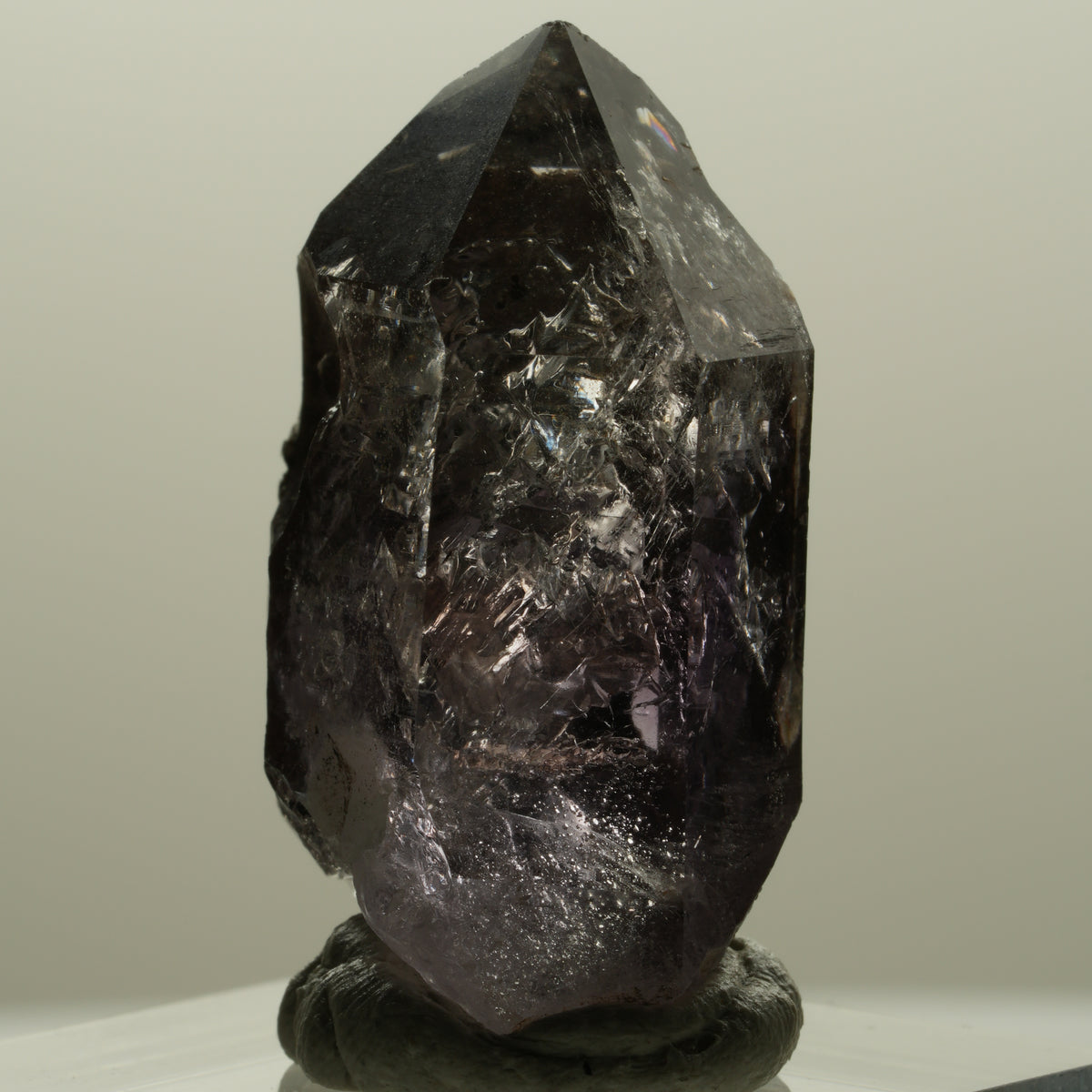 Klare Phantom Amethyst Spitze Streep Mine Goboboseb Namibia 34*20*14mm #14158