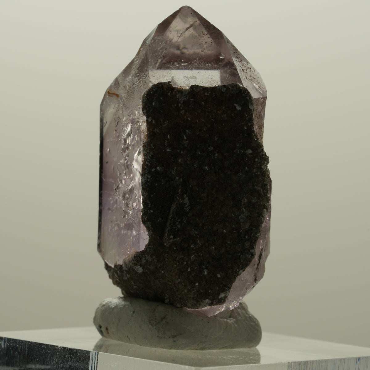 Klare Phantom Amethyst Spitze Streep Mine Goboboseb Namibia 34*20*14mm #14158