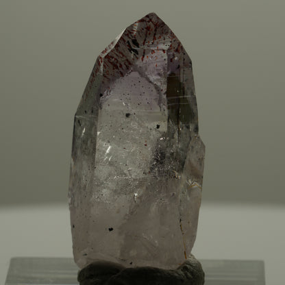 Harlekin Lemurian Phantom Amethyst Spitze Streep Mine Goboboseb Namibia 31*15*11mm #14159