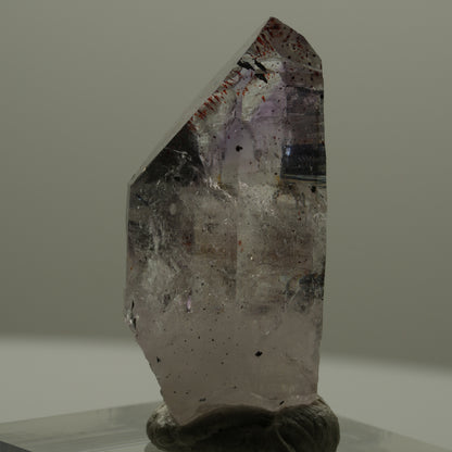 Harlekin Lemurian Phantom Amethyst Spitze Streep Mine Goboboseb Namibia 31*15*11mm #14159