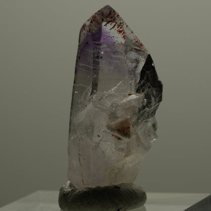 Harlekin Lemurian Phantom Amethyst Spitze Streep Mine Goboboseb Namibia 31*15*11mm #14159