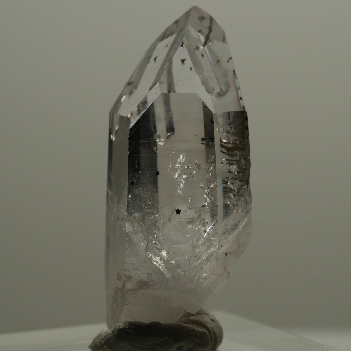 Harlekin Lemurian Phantom Amethyst Spitze Streep Mine Goboboseb Namibia 32*16*11mm #14160