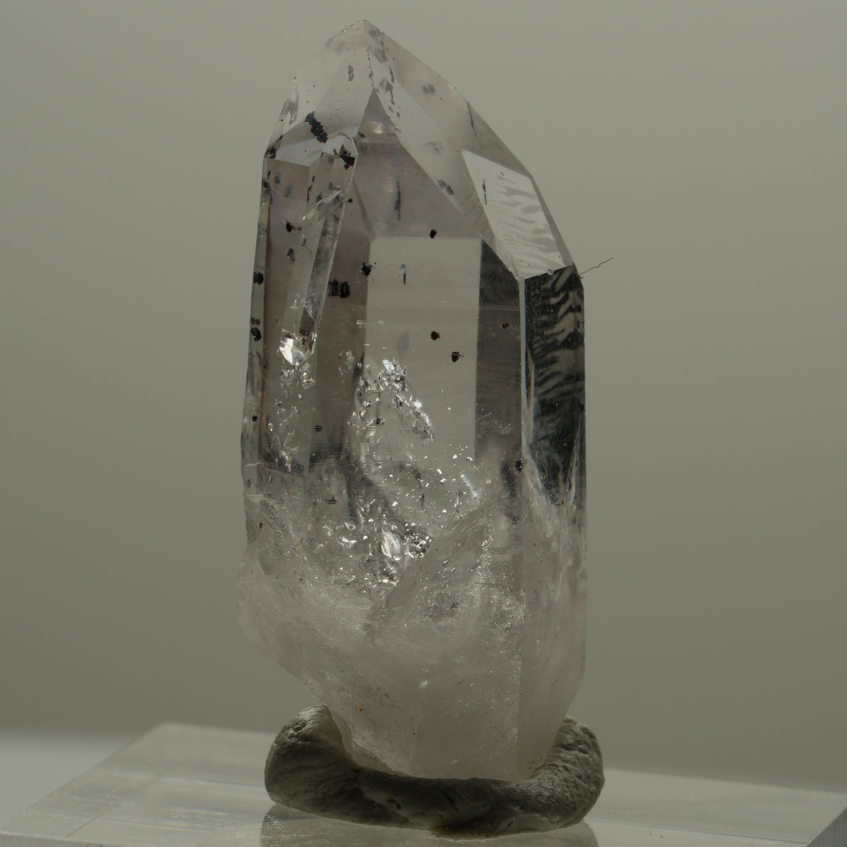 Harlekin Lemurian Phantom Amethyst Spitze Streep Mine Goboboseb Namibia 32*16*11mm #14160