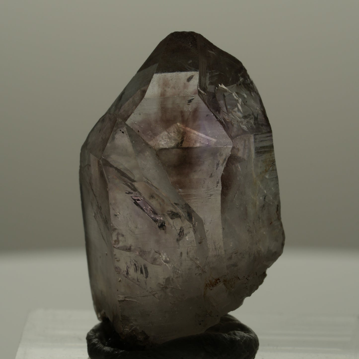 Klare Skelett Phantom Amethyst Spitze Streep Mine Goboboseb Namibia 28*17*12mm #14161