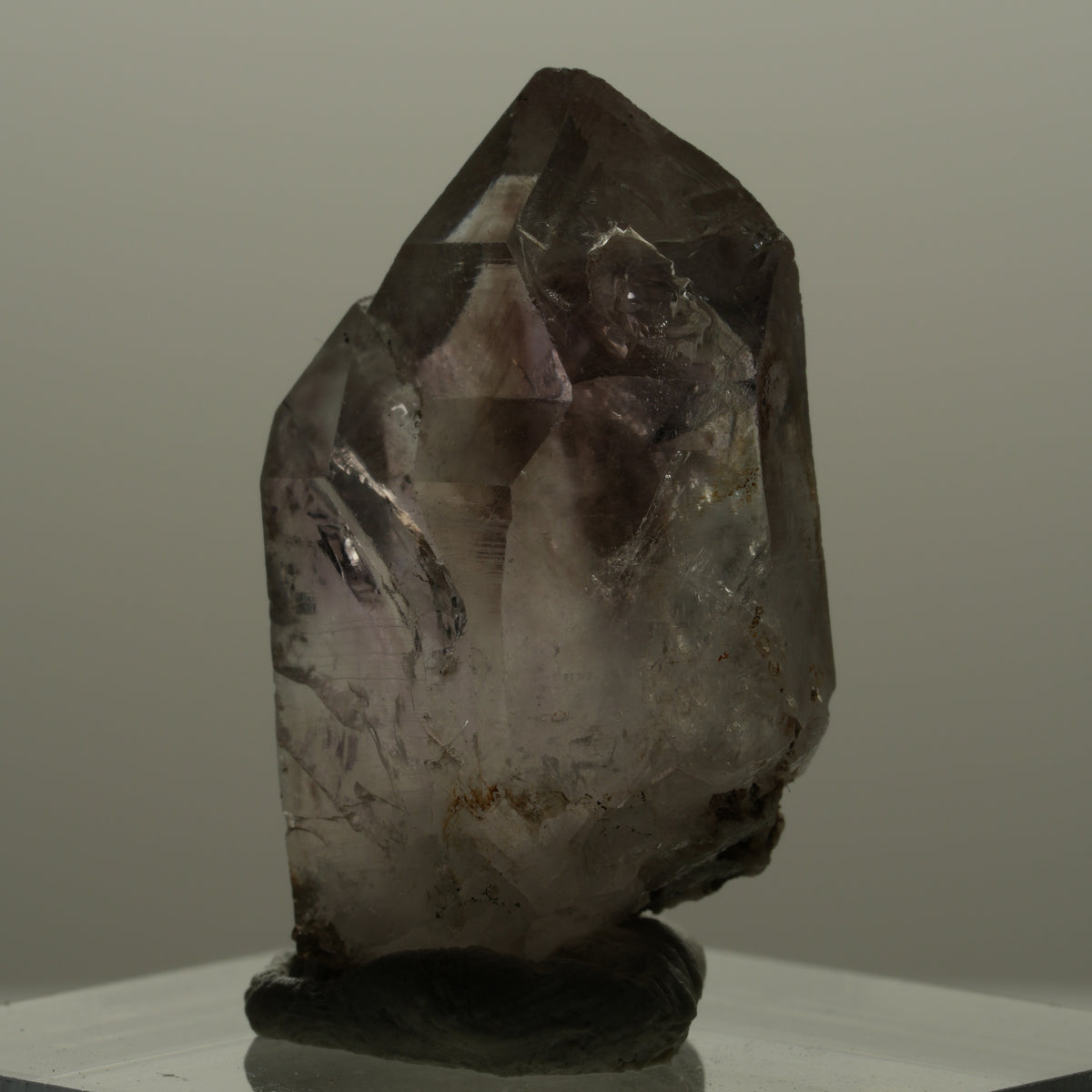 Klare Skelett Phantom Amethyst Spitze Streep Mine Goboboseb Namibia 28*17*12mm #14161