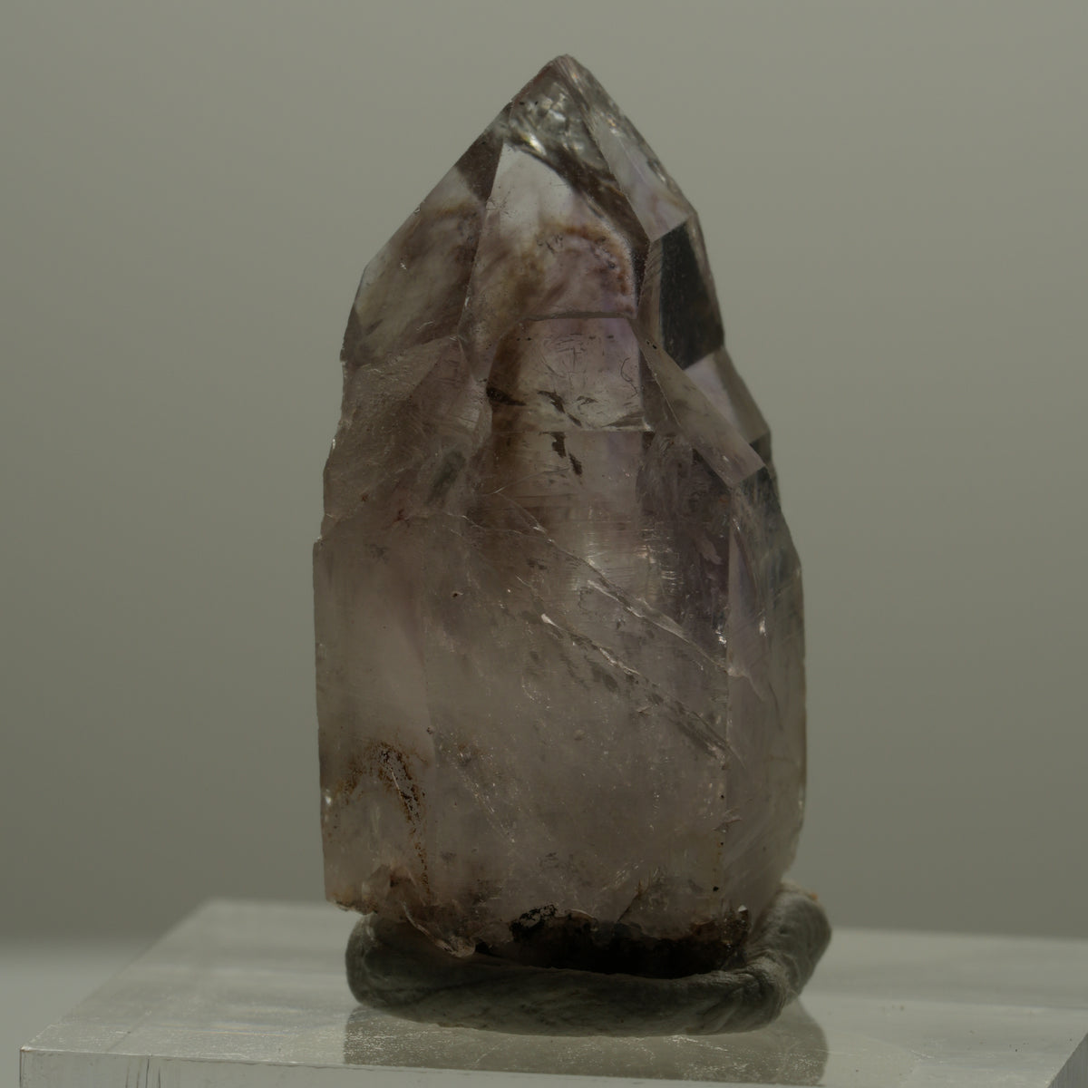 Klare Skelett Phantom Amethyst Spitze Streep Mine Goboboseb Namibia 28*17*12mm #14161