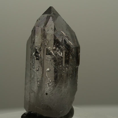 Seltene Skelett Phantom Amethyst mit Hämatit Streep Mine Goboboseb Namibia 29*17*9mm #14162