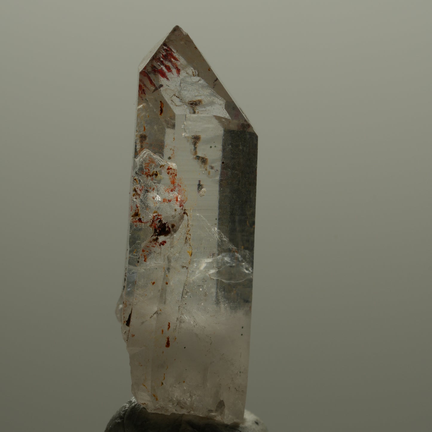 Enhydro Harlekin Skelett Rauchquarz, 1x Blase Streep Mine, Goboboseb, Namibia 35*14*12mm #14164