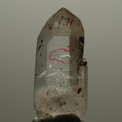 Enhydro Harlekin Skelett Rauchquarz, 1x Blase Streep Mine, Goboboseb, Namibia 35*14*12mm #14164